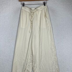 Paradise USA silky cream pants